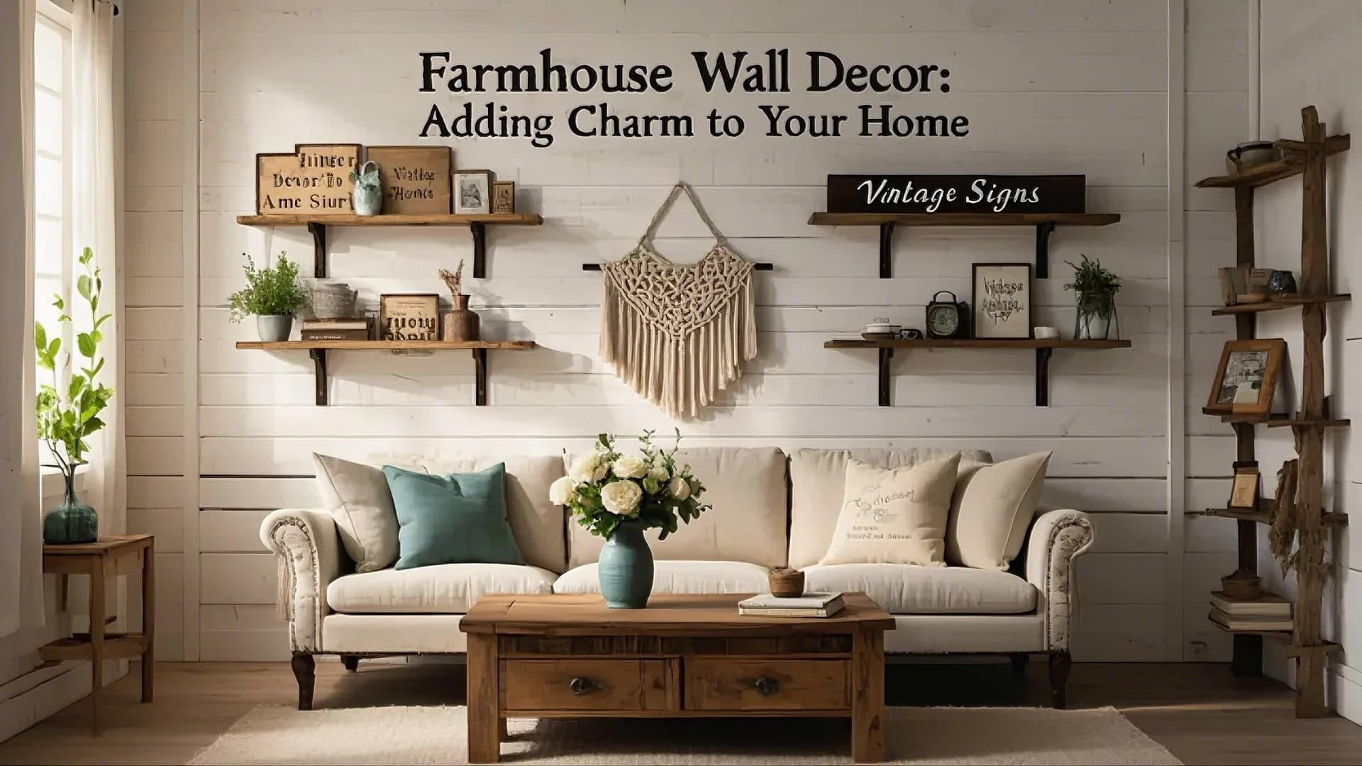 Farmhouse Wall Decor to Brighten Your Home